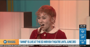 Stagebox British duo fly to Toronto to star as Annie in Canadian production